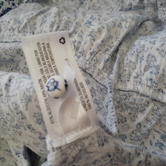 Coastal Cowgirl Boho Universal Thread Ruffled Cottagecore Floral Pockets Maxi S - Picture 9 of 11